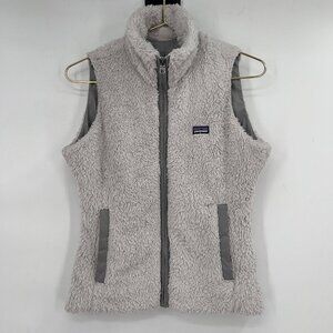 Patagonia Women’s Reversible Los Gatos Fleece Vest Gray Size Small